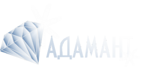 Логотип компании Адамант мастерская по резке